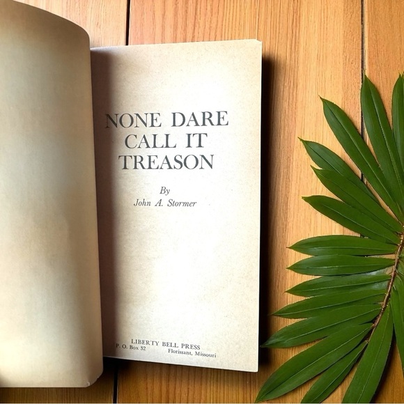 Vintage 1964 None Dare Call It Treason – Anti-Communist Political History - Picture 5 of 8